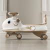 Wiggle Car with Music and Lights Hauling Rope Silent Wheel Ride On Toy for Boys Girls 2 Years and Up(Pink,with Music Light) view 3