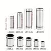 Linear Bushing Bearings, 8mm CNC Parts for Linear Shafts, 10-Pack, Precision Engineered (LM4UU 4x8x12) view 4