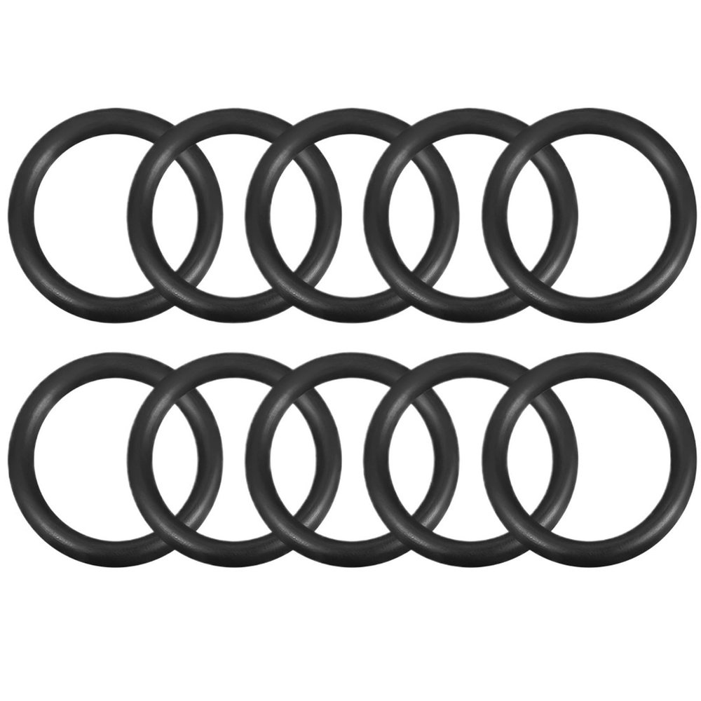 10Pcs NBR Rubber Gaskets 4mm Cross-Section Dia. Seal Set Nitrile O-Rings Metric Round Sealing Gasket
