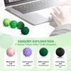 DGMDGS 8-Pack Silicone Magnetic Sensory Fidget Balls, Stress Relief Toys for Adults and Teens(14+), Suitable for Autism ADHD Anxiety, Office Desk Fun Tactile Toy(Pink) view 2