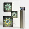 Classic Stainless Steel Handmade Mini Kaleidoscope,5.3 Gentleman Tunnel Visual Natural Agates Gems Crystals Healing Stones Core Box,Anniversary Birthday New Year Valentine's Day Present Gift view 1