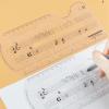 Whltzf Interactive Music Theory Chart with Lighted Notation Guide & Erasable Practice Board for All Levels Home Classroom Music Scale Ruler view 2