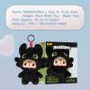 52TOYS PoukaPouka x Toothless How to Train Your Dragon- Night Fury Vinyl Face Plush Toy, Stuffed Animal Action Figures Collectible Toys with Soft and Adorable Design, Giftable Home Decorations view 2