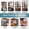 ZHIGUANYUN Square Fridge Magnets Badge Maker Machine, Square Button Making Supplies DIY Square Photo Picture Badge Button, Gift Button, Team Badge, for Crafts and DIY Projects Machine+1000pcs view 3