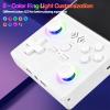 XF40V Retro Handheld Game Console, Retro Gaming Console 4.0'' IPS Screen Linux System Built-in 64G TF Card, Open Source Linux System, Preloaded 20000+ Classic Games, Portable Video Gaming (White-64G) view 4