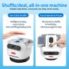 Museloong Automatic Card Shuffler and Dealer Machine,2-in-1Smart360Roating Card Dealer and Shuffler Machine,for Poker,UNO,Various Card Games for Home and Club-Black (White) view 4