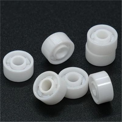 ZRO2 Zirconia Ceramic Bearings, ABEC-9 Precision, Full Ceramic Construction for Fishing Reels (1P 684 CE 4x9x4mm)