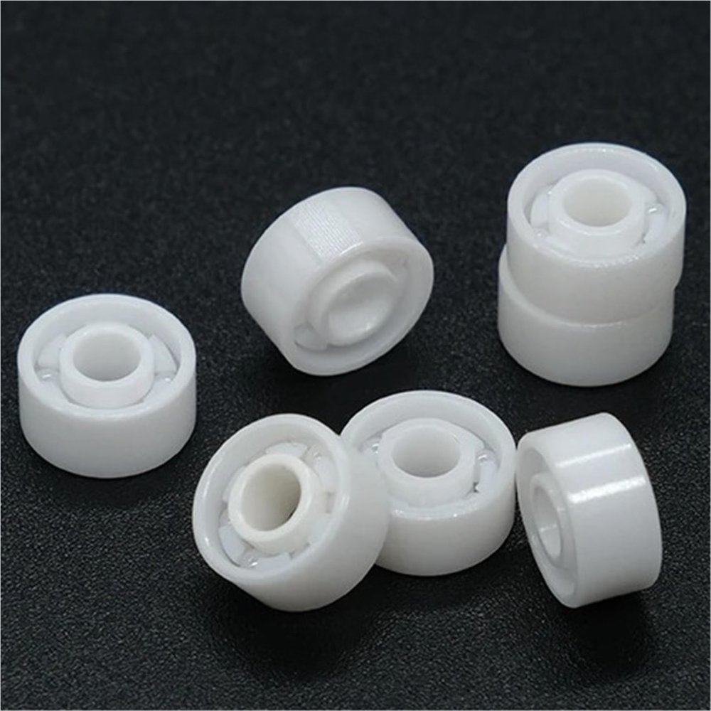 ZRO2 Zirconia Ceramic Bearings, ABEC-9 Precision, Full Ceramic Construction for Fishing Reels (1P 684 CE 4x9x4mm)