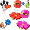 RADRUNE Magic Ball, Magic Bouncing Balls, Pop up Ball, Portable Toy Bouncy Balls, Outdoor Interactive Pop-Up Transform Toys, with 6 Light view 1