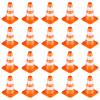 BESPORTBLE 35pcs Miniature Plastic Traffic Cones: Sport Training Roadblock Cone Simulation Roadblock Signs Mini Signs for Traffic Cognitive Play & Event Decorations view 1