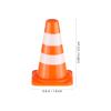 BESPORTBLE 35pcs Miniature Plastic Traffic Cones: Sport Training Roadblock Cone Simulation Roadblock Signs Mini Signs for Traffic Cognitive Play & Event Decorations view 2