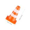 BESPORTBLE 35pcs Miniature Plastic Traffic Cones: Sport Training Roadblock Cone Simulation Roadblock Signs Mini Signs for Traffic Cognitive Play & Event Decorations view 4