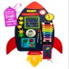 Monz Montessori Sensory Wall Busy Board for Toddlers 2-5 Wall Mounted Interactive Activity Panel, Educational Felt Sensory Board, Preschool Learning Toy for Kids Classroom or Playroom view 1