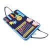 Keenso Busy Board, Felt Activity Book for Toddlers, Interactive Learning Toy for Fine Motor Skills Development and Tactile Exploration view 2