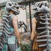 3D SpineSauru Dino Skeleton Costume with Sound, Realistic Apatosaurus Suit for Halloween, 3D Print-Friendly Family Fun (Large(45in)) view 1