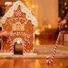 Best Christmas Game,Gingerbread Set, Mini-Course, Portable Mini Course Set Andy Stick Ball & Gingerbread House Goal,Party(1PC Ball) view 2