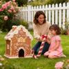 Best Christmas Game,Gingerbread Set, Mini-Course, Portable Mini Course Set Andy Stick Ball & Gingerbread House Goal,Party(1PC Ball) view 3