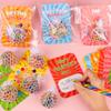 24 Pack Valentines Day Gifts for Kids Classroom Fidget Stress Balls with Valentines Cards Stress Relief Toys Squeeze Ball for Kids Boys Girls School Exchange Cards Gifts Valentines Party Favors Prizes view 4