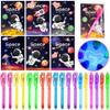 24 Pack Valentines Day Gifts for Kids Classroom Invisible Ink Pen with Valentines Cards, Valentines Party Favors for Kids School Spy Pen Magic Gifts Valentines Pens for Class Exchange Card Prizes view 1