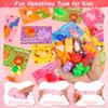 28 Pack Valentines Day Cards for Kids Classroom with Kawaii Mochi Squishies Fidget Toys Valentines Day Gifts for Kids School Valentines for Kids Class Exchange Greeting Cards Party Favors Boys Girls view 3