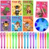 24 Pack Valentines Day Gifts for Kids Classroom Invisible Ink Pen with Valentines Cards, Valentines Party Favors for Kids School Spy Pen Magic Gifts Valentines Pens for Class Exchange Card Prizes view 1