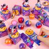 28 Pack Valentines Day Gifts for Kids Classroom Galaxy Slime Kit Valentines Cards Space Gift Boxes for Kids School, Valentines Day Slime Fidget Toys Exchange Cards Valentines Party Favors Boys Girls view 3