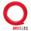 Yunir Flex Tracks, Anti Gravity Flexible Car Track, Inertia Powered Toy Cars, Rolls Up Track Builder Playset with 16 Accessories for Boys view 1
