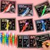24 Pack Valentines Day Gifts for Kids Classroom LED Rotating Fidget Toys with Valentines Cards for Kids School, Light Up Valentines Pen for Kids Class Exchange Cards Prizes Party Favors for Boys Girls view 3