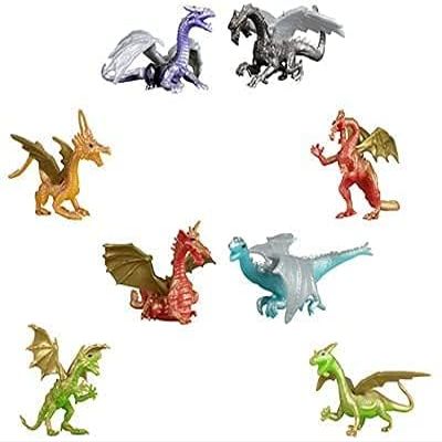 Dragon Toy Figures Pack of14 Dragon Figurines 2 Inch Size