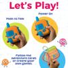 Walkie Talk-Along Scavenger Hunt & Adventure Set - 2 Rugged Walkie Talkies (1,000 ft Range) + 24 Mission Cards - Outdoor Backyard Games for Kids Ages 3+ view 3