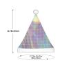 DRTGEDS Reflective Square Christmas Hat For Kids, Multi-Use Santa Hat For Parties And Festive Events view 3