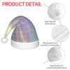 DRTGEDS Reflective Square Christmas Hat For Kids, Multi-Use Santa Hat For Parties And Festive Events view 4