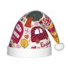 DRTGEDS School Newspaper In English Christmas Hat For Kids, Multi-Use Santa Hat For Parties And Festive Events view 1