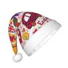 DRTGEDS School Newspaper In English Christmas Hat For Kids, Multi-Use Santa Hat For Parties And Festive Events view 2