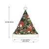 DRTGEDS Bright Mushrooms Art Christmas Hat For Kids, Multi-Use Santa Hat For Parties And Festive Events view 3