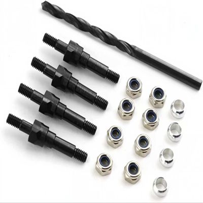 Shock Standoff Set #45 Steel ARA330703 Upgrade Parts for 1/7 Arrma 6S Big Rock Felony Fireteam Infraction Mojave,1/8 Kraton Notorious Outcast Talion Typhon 6S RC Car
