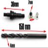 Shock Standoff Set #45 Steel ARA330703 Upgrade Parts for 1/7 Arrma 6S Big Rock Felony Fireteam Infraction Mojave,1/8 Kraton Notorious Outcast Talion Typhon 6S RC Car view 3