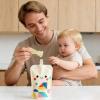10-Pack Bulk Baby Food Pouch Spoons  Ultimate Daycare & Home Value Set  Universal Fit Silicone Dispensing Tips for Reusable & Disposable Pouches  Dishwasher Safe Spoons with 10 Travel Cases view 4