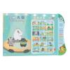 ciciglow Electronic Voice Reading Book for Kids, Fun and Engaging Children's Learning Sound Book for Developing Logical Thinking Skills, Chinese English Early Learning Toy view 1