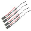 4PCS 20A S Bless ESC, Fast ing Upgrade Parts for FVT LittleBee, BLHeli S Program with Si F396 MCU, 2 4S Input, 20A Continuous t, D Support for RC Dr view 3