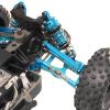 Rc Components For Wltoys 124008 2705 Rod 124010 Metal Rod Steering Adjustable Rod Suitable Remote Control Car Metal Upgrade Accessories(Blue) view 3