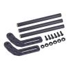 BOQEXSS for SCX10 for TRX4 for LCG for Dodge 1/10 Carbon Fiber Front Bumper RC Crawler Power Wagon Cab Cliffhanger Parts Accessories Rc Bumpers(Black) view 1