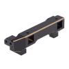 BOQEXSS for Traxxas for TRX-4 1/10 RC Crawler Car Brass Front Bumper Mount Servo Stand Upgrade Parts Accessories Rc Bumpers view 2