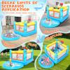 AKEYDIY Inflatable Bounce House for Kids, 107.1'' x 67.7'' x 44'' PVC Jumping House with Removable Pool/Ball Pit, Basketball Hoop, Game Map, Indoor Outdoor Bouncy House for Toddlers 3-6 (with Pool) view 4