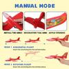 Foam Airplane Launcher Toy | 2-Count Foam Glider Planes for Kids | Kids Airplane Toy with LED Lights | Two Flying Modes - Horizontal & Rotating | Outdoor Toys for Boys & Girls Gift Ages 2+ Years Old view 3