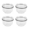 4 Set 3 3/4 Inch Oil Bath Dust 12011 1, Txle Oil Kit, Heavy Duty Pla Cover for Rockwell Axles 9 16K with 3.75in 8 Threads, Replacement for Disc Brakes Hub view 2