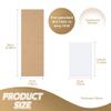 200PCS Folded Cardboard Card Protector for Card Vending Machine, 3 x 4.5Inch Thick White Cardboard for Sports Cards Trading Cards Collectible Cards, Hard Card Sleeves for Collectors & Enthusiasts view 2