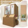 200PCS Folded Cardboard Card Protector for Card Vending Machine, 3 x 4.5Inch Thick White Cardboard for Sports Cards Trading Cards Collectible Cards, Hard Card Sleeves for Collectors & Enthusiasts view 4