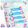 100 Pcs Cute Rainbow Dog Stickers for Kids Girls Adults,Kawaii Puppy Vinyl Decals Pack, Waterproof Cartoon Puppy Sticker for Water Bottle,Laptop,Luggage,Teaching Rewards, Pet Party Favors view 2