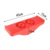 RNXRZANK Wobble Balance Board Kids Rocker Board Toy W/Antislip Strip, Red view 3